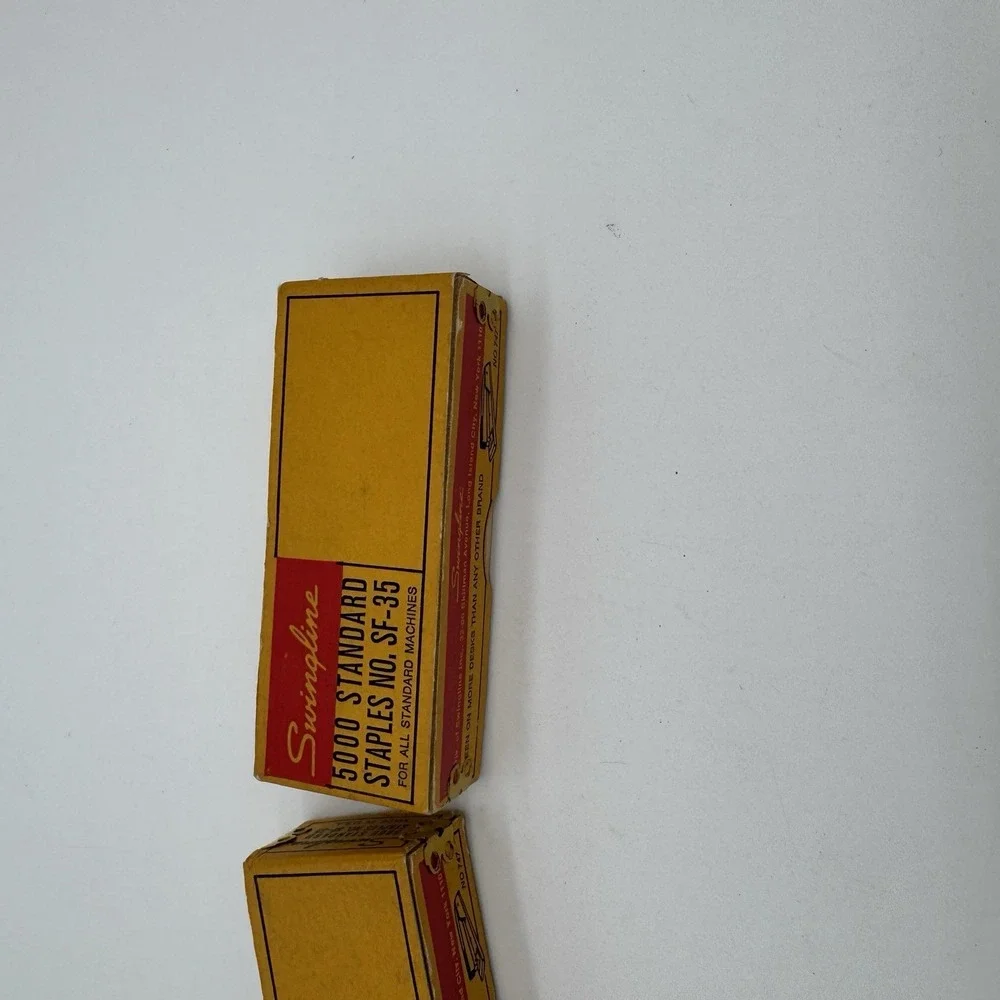 Vintage Swingline SF-35 Standard Staples No 747 5000 Lot‎ 2 Open Box